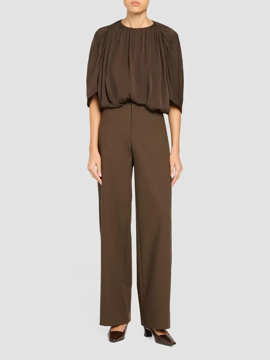 Vince Women's Studded Wide-Leg Trousers | Thumbnail 2 Vince Women's Studded Wide-Leg Trousers | Thumbnail 2