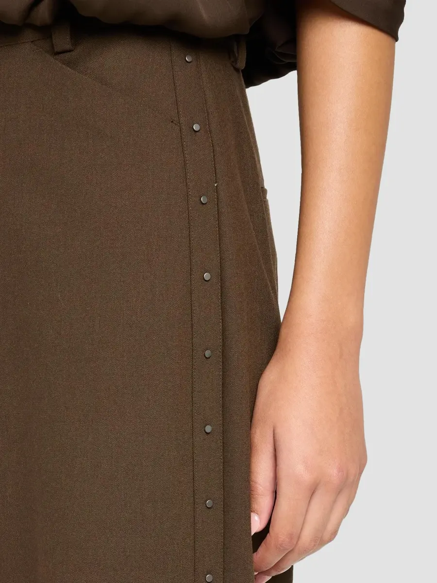 Vince Women's Studded Wide-Leg Trousers | Thumbnail 5 Vince Women's Studded Wide-Leg Trousers | Thumbnail 5