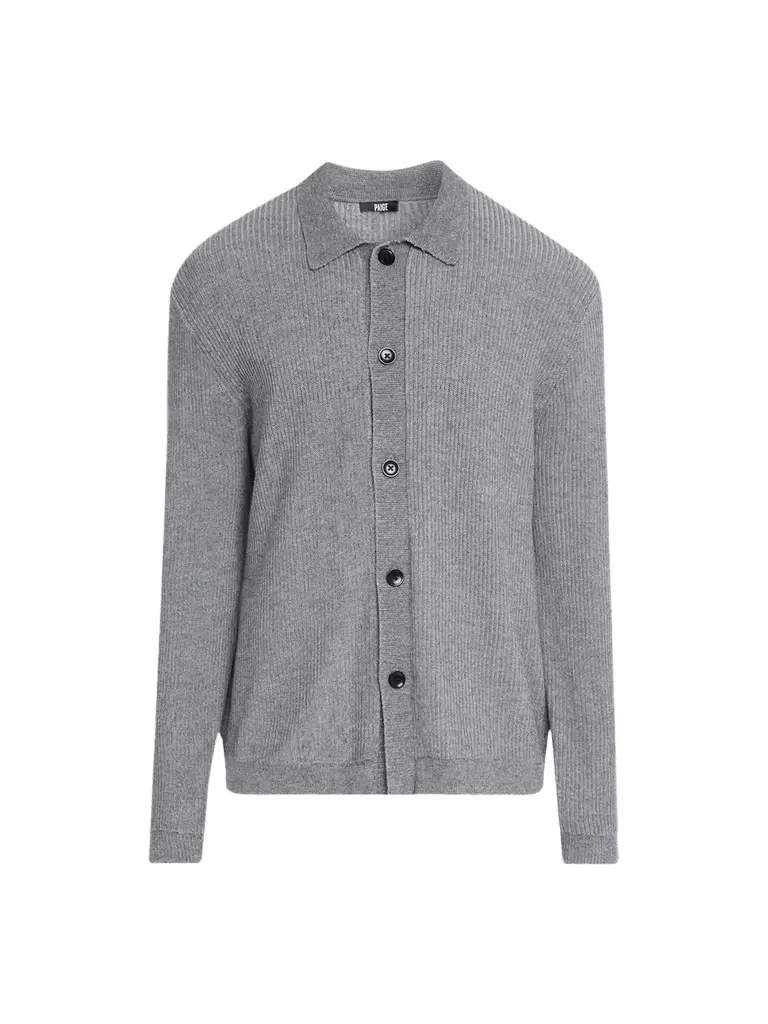 PAIGE Men's Spokane Merino Wool-Blend Cardigan