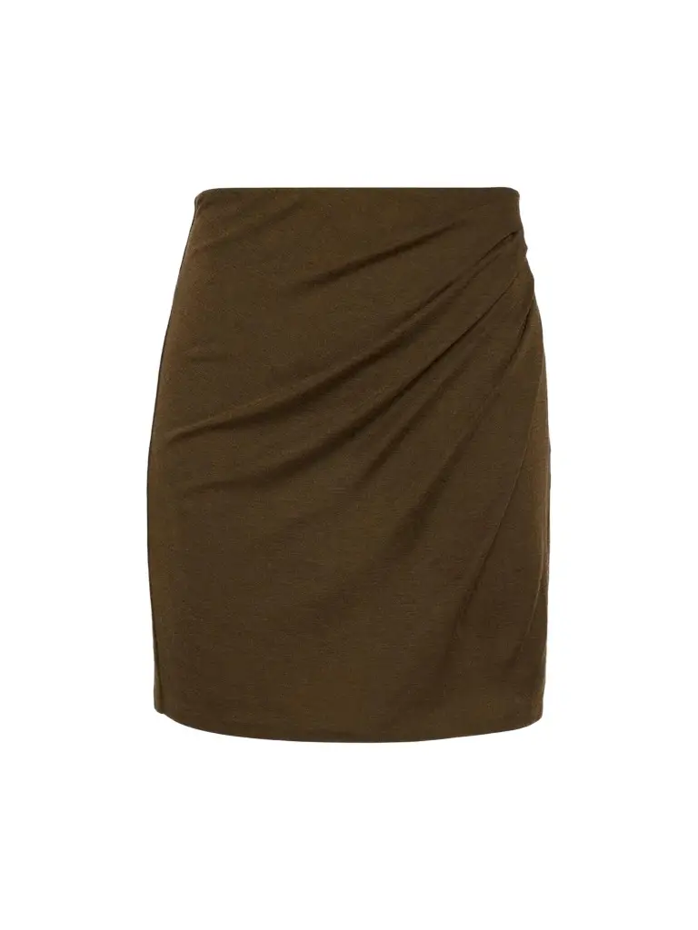 Vince Women's Side Drape Mini Skirt
