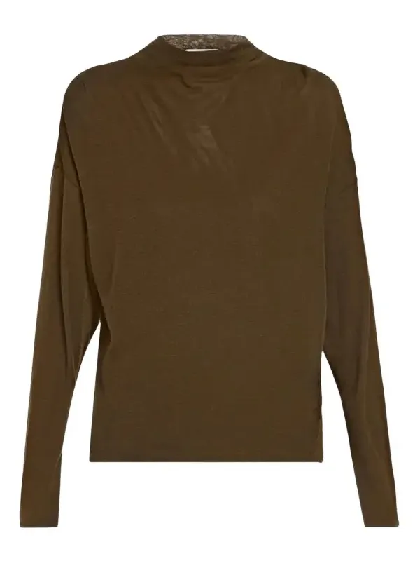 Vince Women's Relaxed Funnel Neck Top