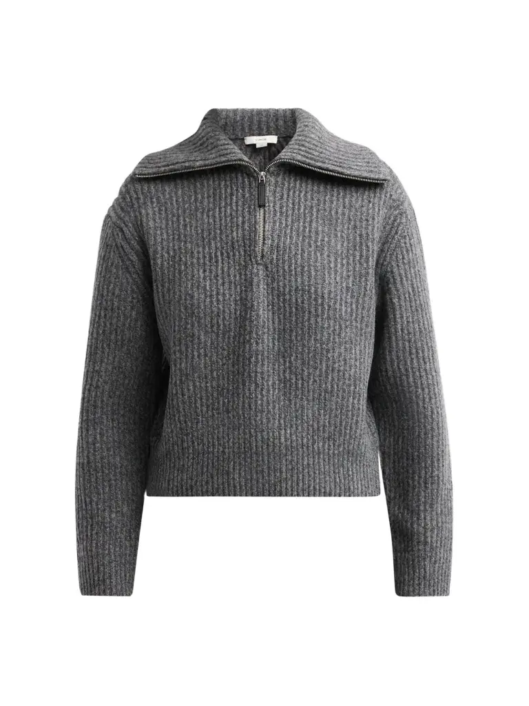 Vince Women's Rib-Knit Wool-Cashmere Sweater