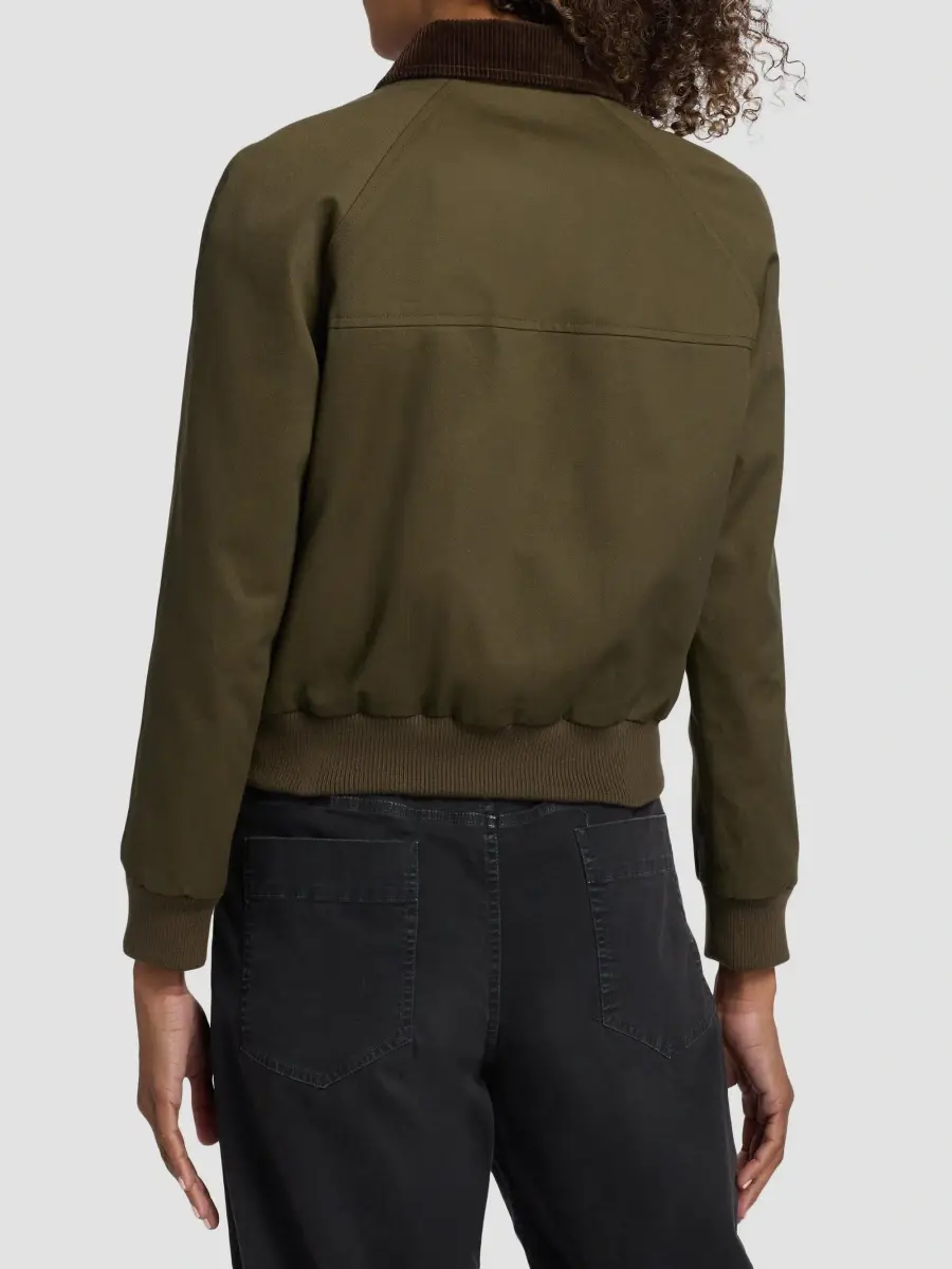 Nili Lotan Women's Victor Cotton Bomber Jacket | Thumbnail 5 Nili Lotan Women's Victor Cotton Bomber Jacket | Thumbnail 5