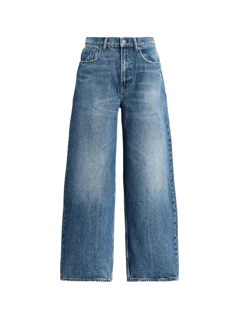 Polo Ralph Lauren Women's Cay Wash Wide-Leg Jeans