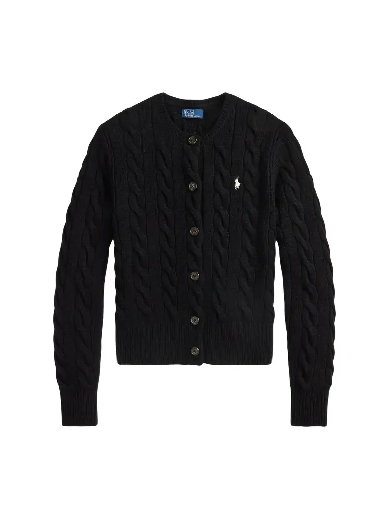 Polo Ralph Lauren Women's Cable-Knit Wool-Cashmere Cardigan