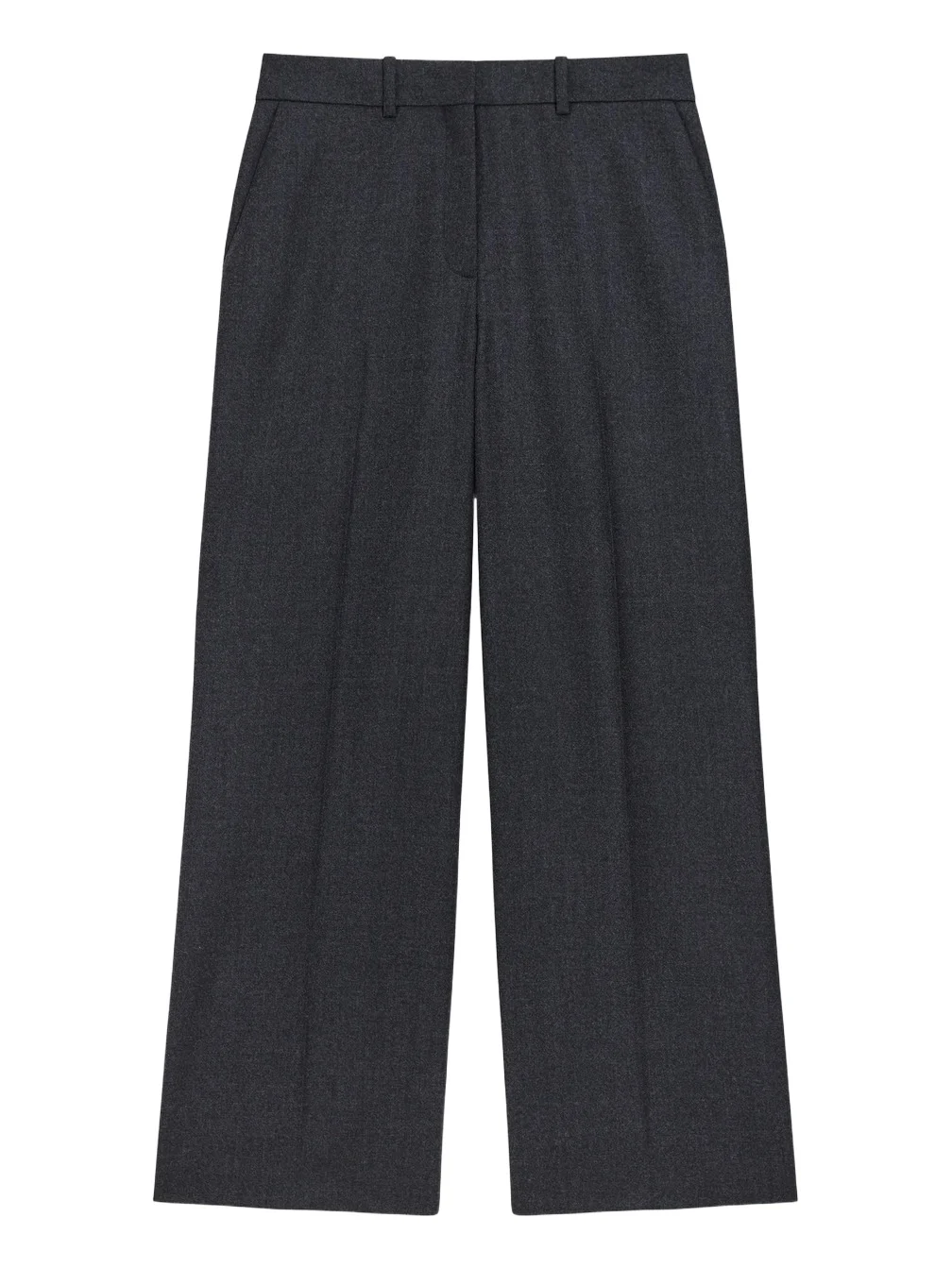 Women's Pleated-Front Virgin Wool Pants Women's Pleated-Front Virgin Wool Pants