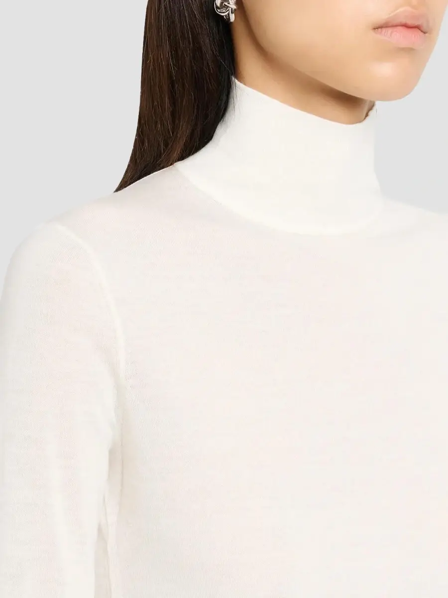 Theory Women's Mockneck Merino Wool Sweater | Thumbnail 5