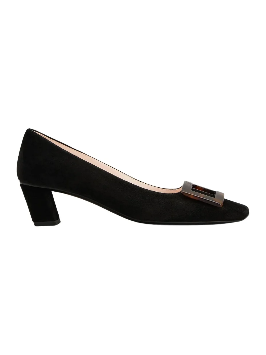 Roger Vivier Women's Belle Vivier 45MM Suede Pumps