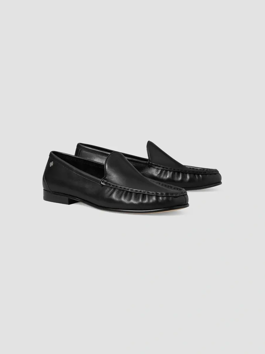 Tory Burch Women's Ruched Leather Loafers | Thumbnail 2 Tory Burch Women's Ruched Leather Loafers | Thumbnail 2
