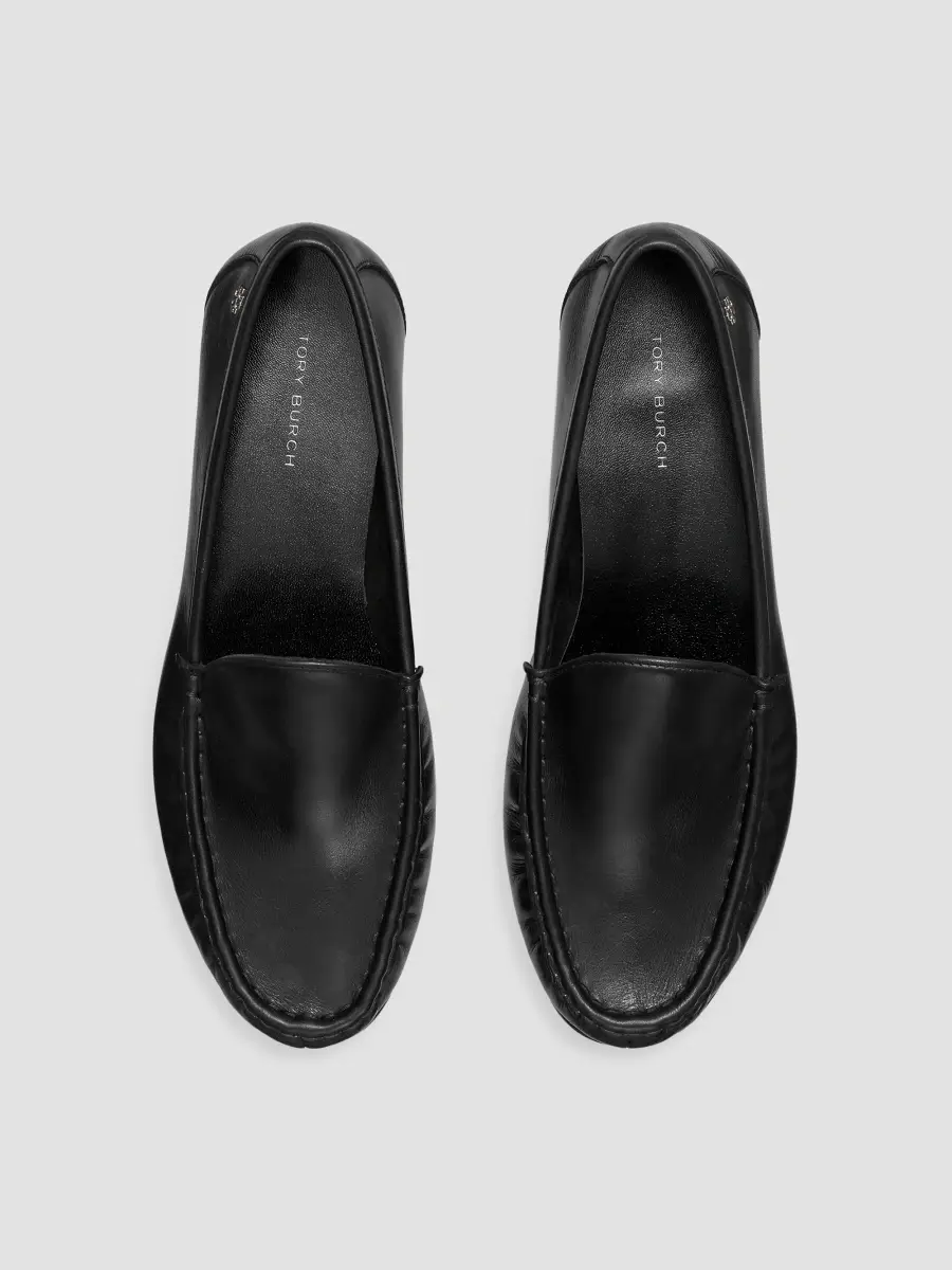 Tory Burch Women's Ruched Leather Loafers | Thumbnail 3 Tory Burch Women's Ruched Leather Loafers | Thumbnail 3