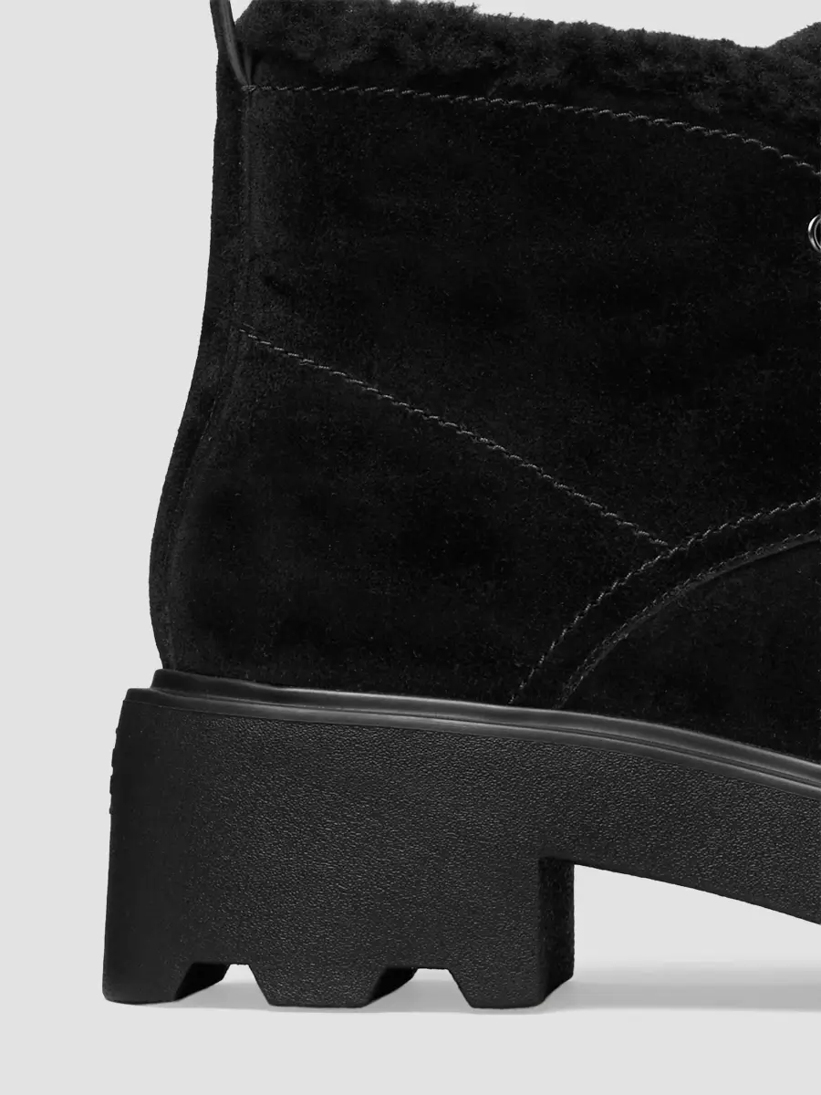 Tory Burch Women's Desert Shearling-Lined Suede Combat Boots | Thumbnail 3 Tory Burch Women's Desert Shearling-Lined Suede Combat Boots | Thumbnail 3