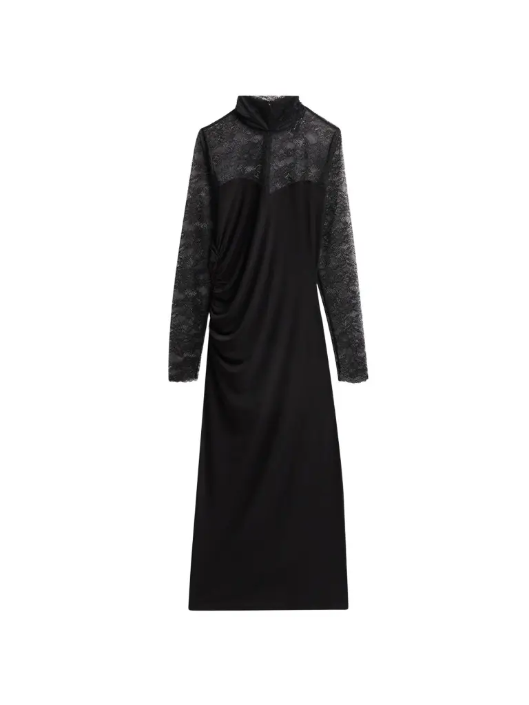 Women's Westia Lace Jersey Midi Dress Women's Westia Lace Jersey Midi Dress
