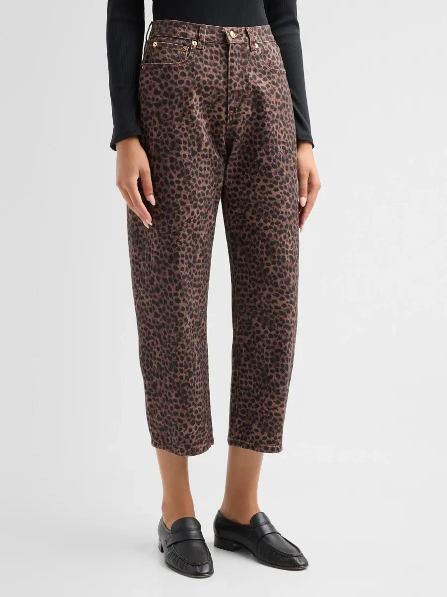Generation Love Women's Cobel Leopard Jeans | Thumbnail 4
