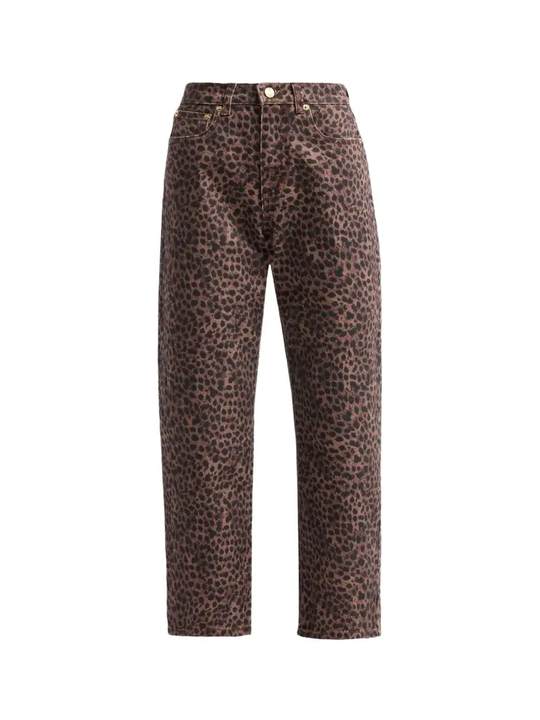 Generation Love Women's Cobel Leopard Jeans