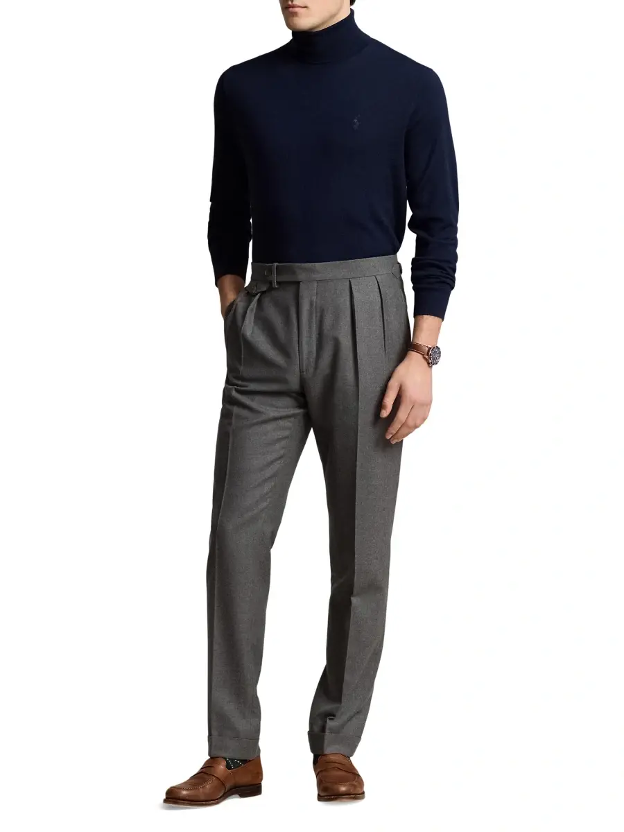 Polo Ralph Lauren Men's Wool Turtleneck Sweater | Thumbnail 2 Polo Ralph Lauren Men's Wool Turtleneck Sweater | Thumbnail 2