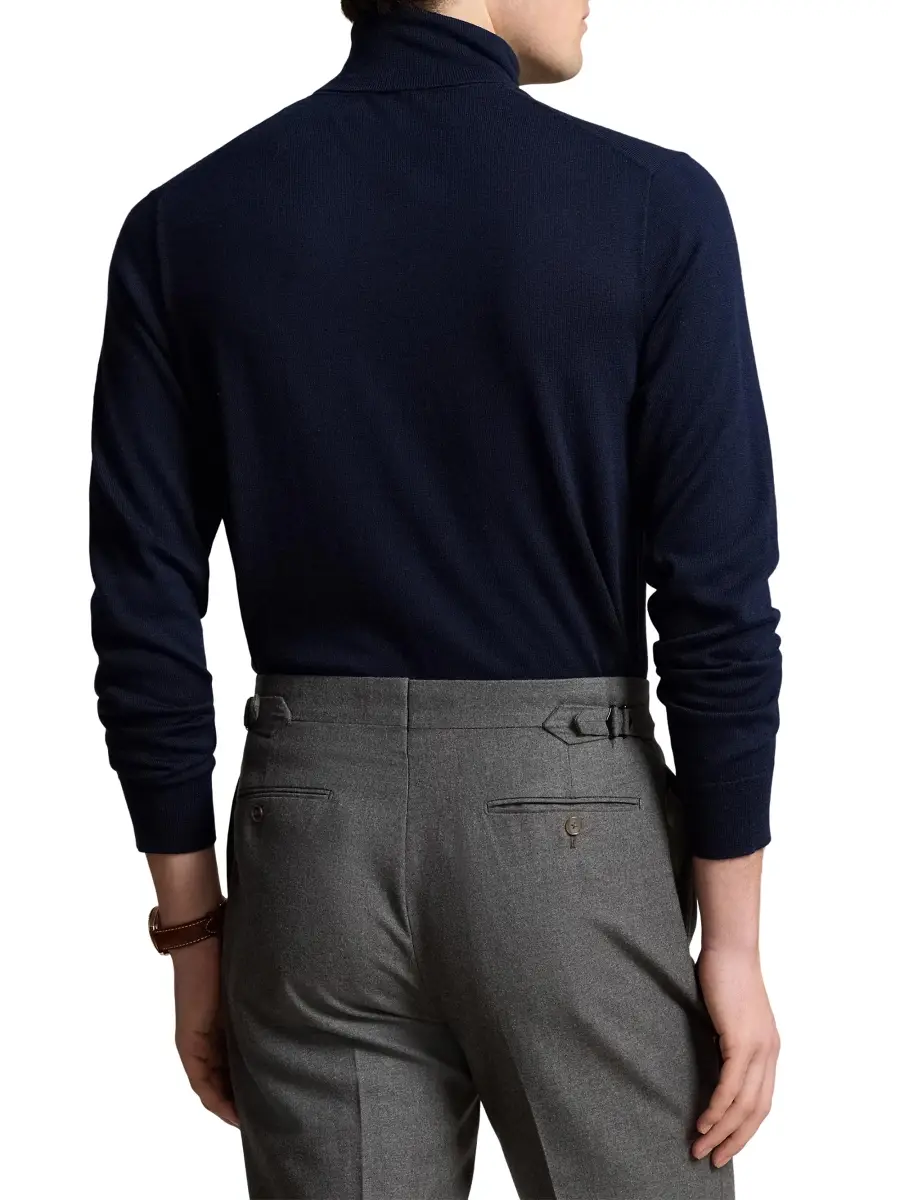 Polo Ralph Lauren Men's Wool Turtleneck Sweater | Thumbnail 4 Polo Ralph Lauren Men's Wool Turtleneck Sweater | Thumbnail 4