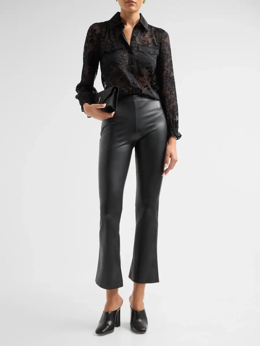 Generation Love Women's Priya Floral Burn-Out Blouse | Thumbnail 2 Generation Love Women's Priya Floral Burn-Out Blouse | Thumbnail 2