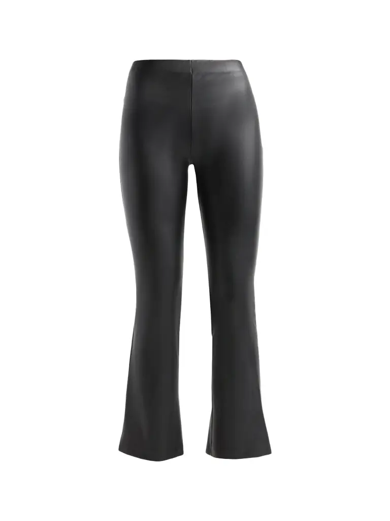 Generation Love Women's Faux-Leather Flare Leggings