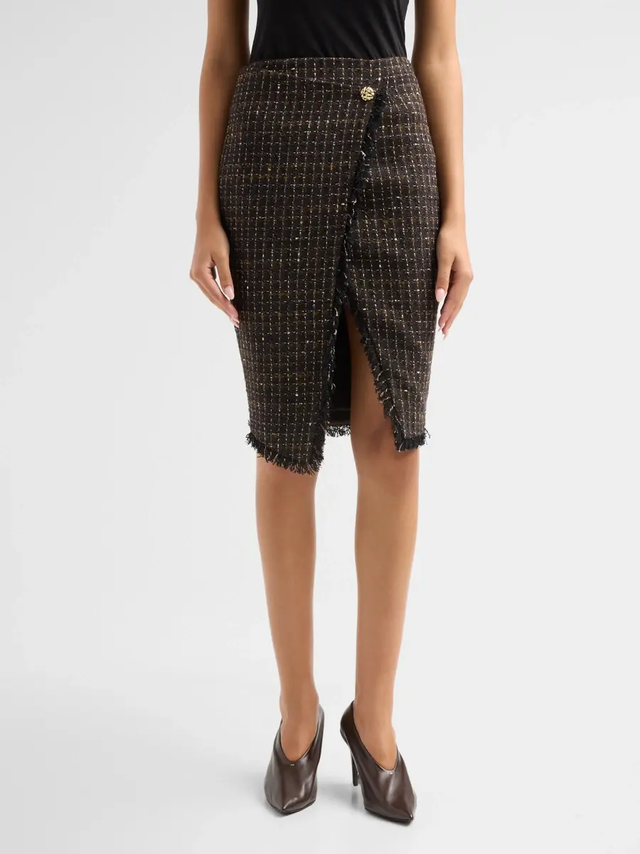 Generation Love Women's Nova Tweed Midi Skirt | Thumbnail 3 Generation Love Women's Nova Tweed Midi Skirt | Thumbnail 3
