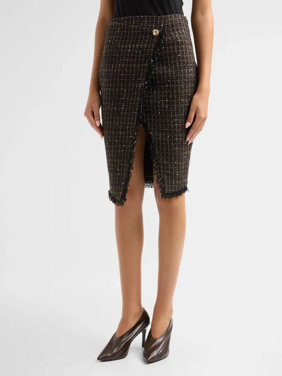 Generation Love Women's Nova Tweed Midi Skirt | Thumbnail 4 Generation Love Women's Nova Tweed Midi Skirt | Thumbnail 4