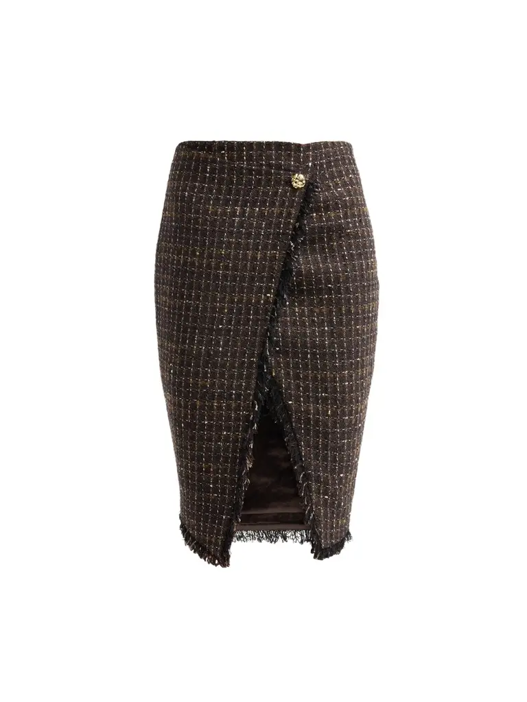 Women's Nova Tweed Midi Skirt Women's Nova Tweed Midi Skirt