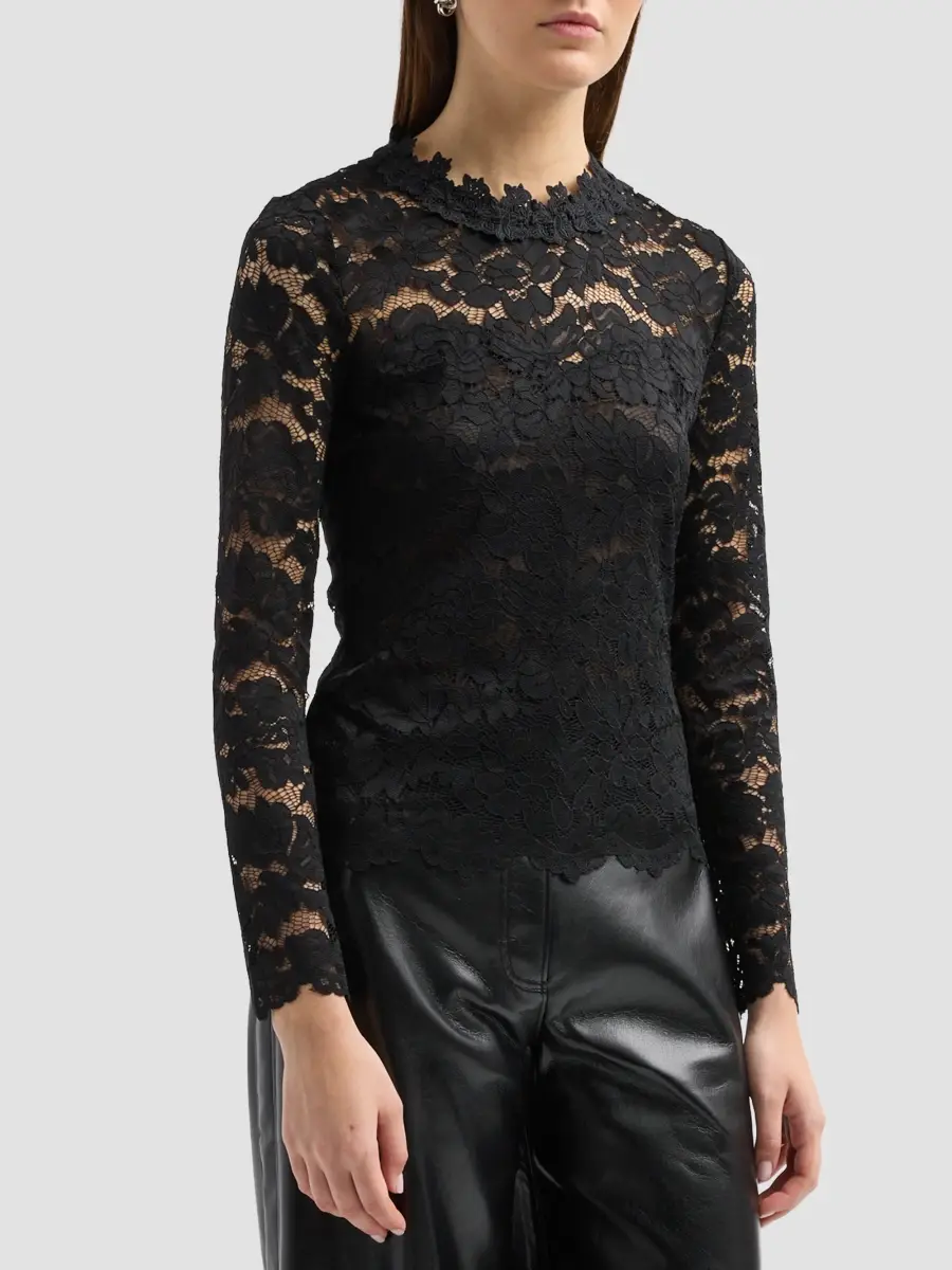 Generation Love Women's Vix Lace Long-Sleeve Top | Thumbnail 4 Generation Love Women's Vix Lace Long-Sleeve Top | Thumbnail 4