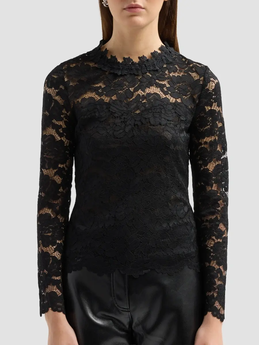Generation Love Women's Vix Lace Long-Sleeve Top | Thumbnail 5 Generation Love Women's Vix Lace Long-Sleeve Top | Thumbnail 5