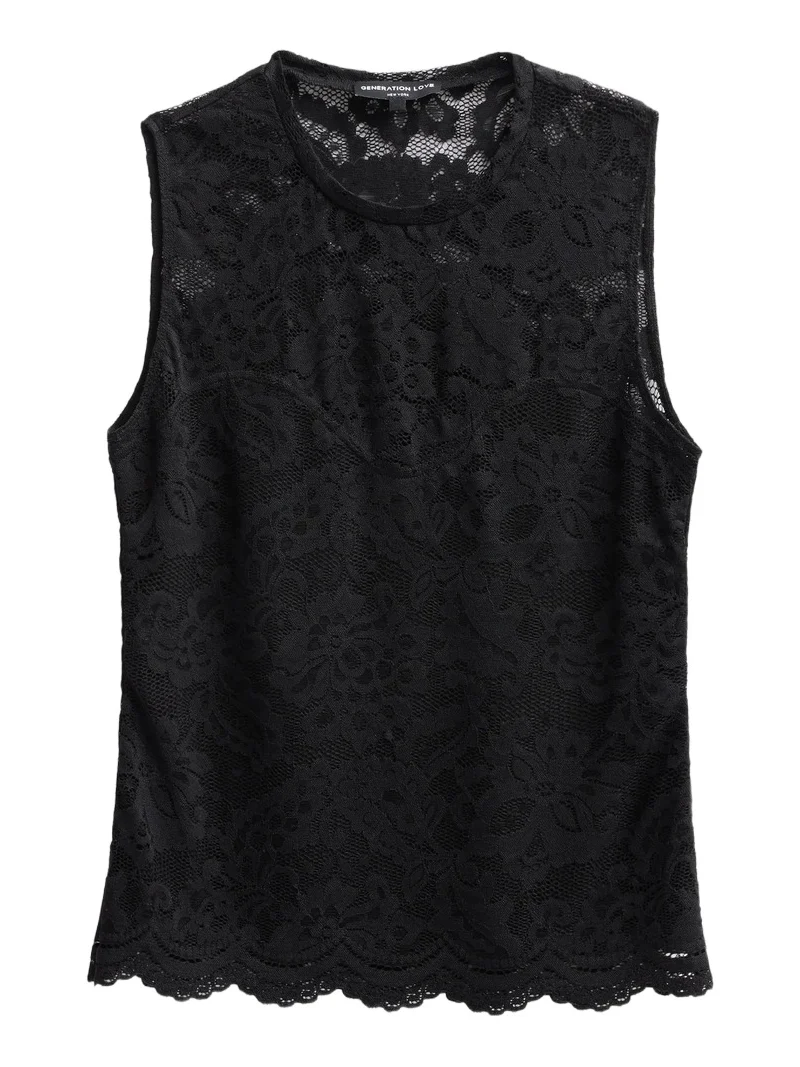 Women's Lace Sleeveless Top