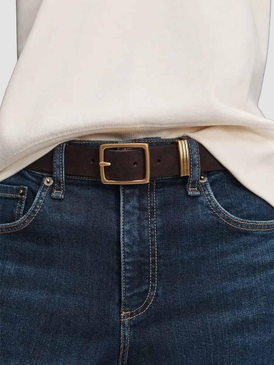 rag & bone Women's Boyfriend Suede Belt | Thumbnail 2 rag & bone Women's Boyfriend Suede Belt | Thumbnail 2