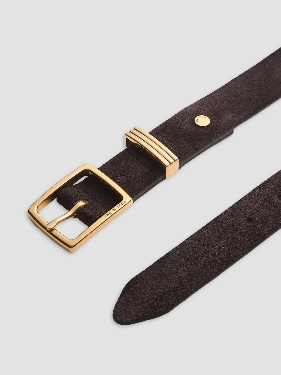 rag & bone Women's Boyfriend Suede Belt | Thumbnail 3 rag & bone Women's Boyfriend Suede Belt | Thumbnail 3