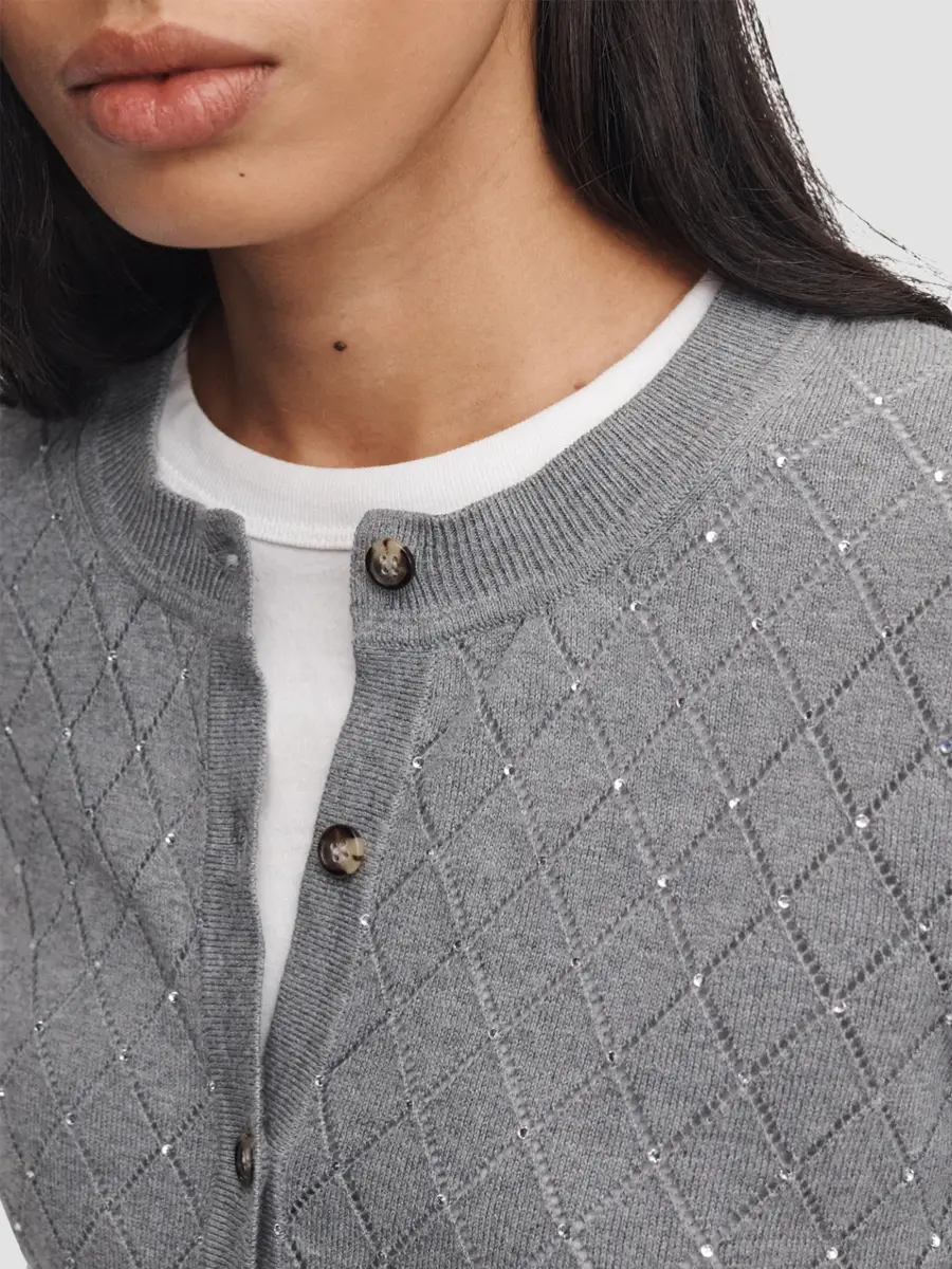 rag & bone Women's Archie Jewel Cashmere-Blend Cardigan | Thumbnail 5 rag & bone Women's Archie Jewel Cashmere-Blend Cardigan | Thumbnail 5