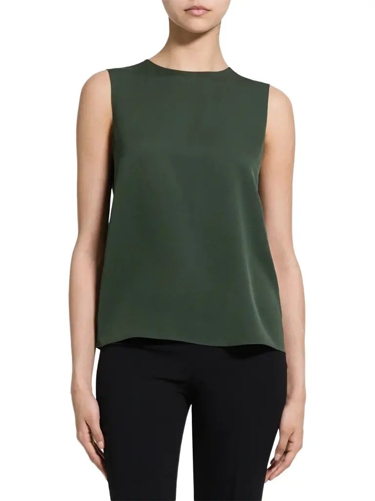 Women's Sleeveless Silk Top Women's Sleeveless Silk Top