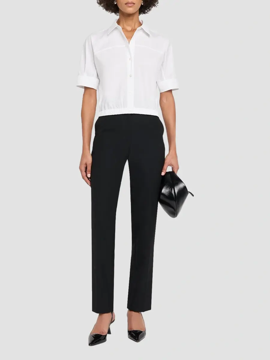 Theory Women's Cotton Poplin Shirt | Thumbnail 2