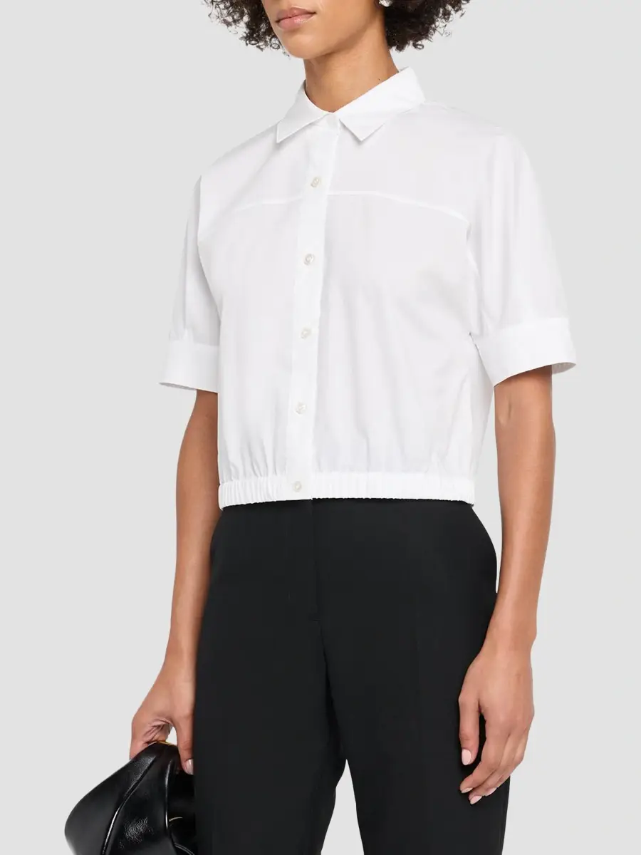 Theory Women's Cotton Poplin Shirt | Thumbnail 4