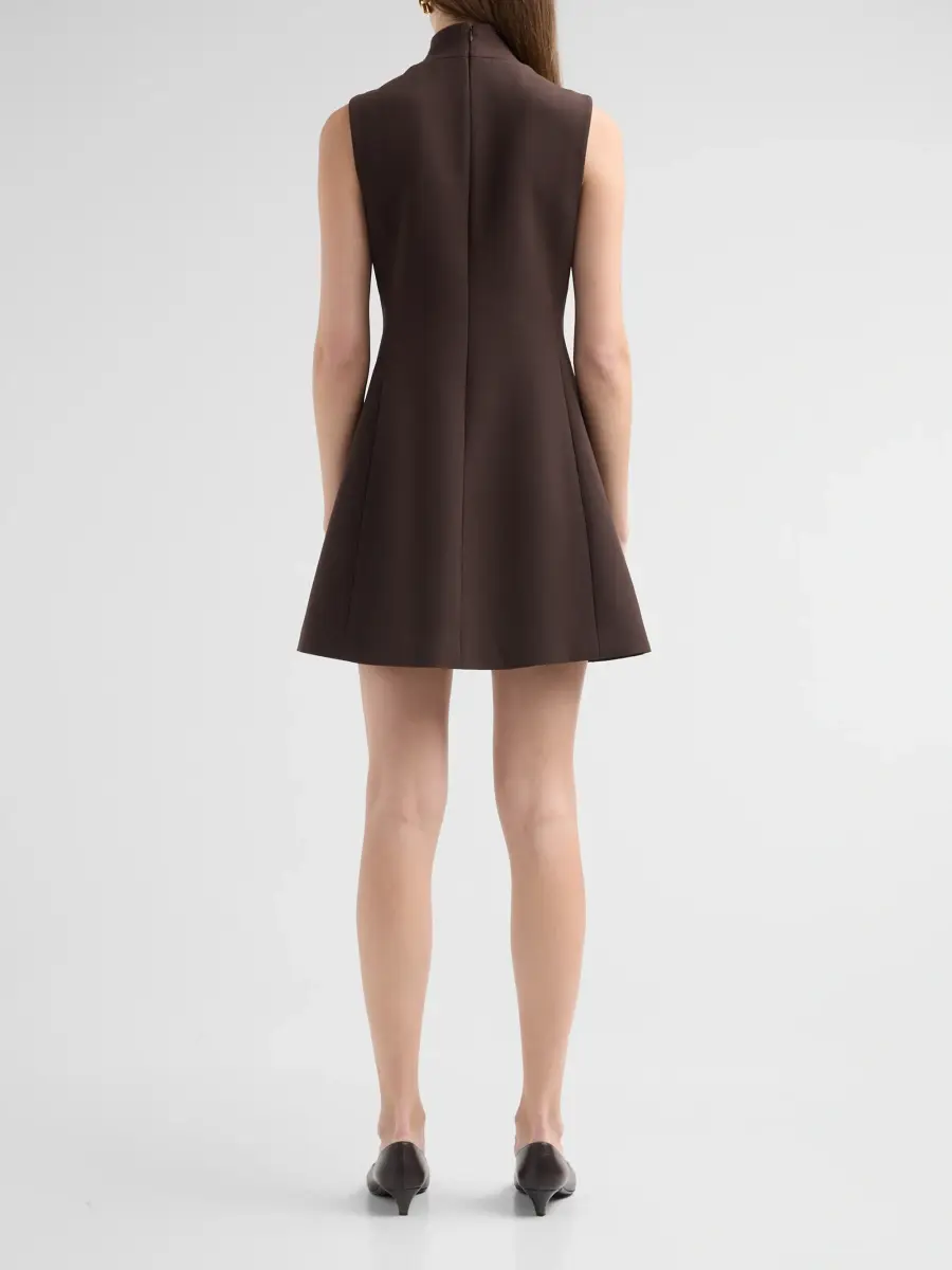 Theory Women's Turtleneck Sleeveless Mini Dress | Thumbnail 3