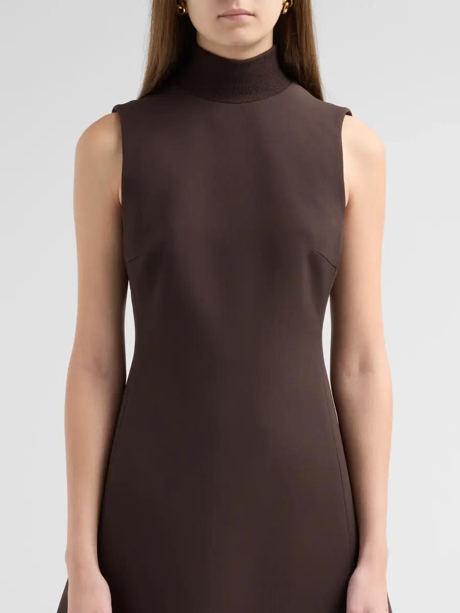 Theory Women's Turtleneck Sleeveless Mini Dress | Thumbnail 5