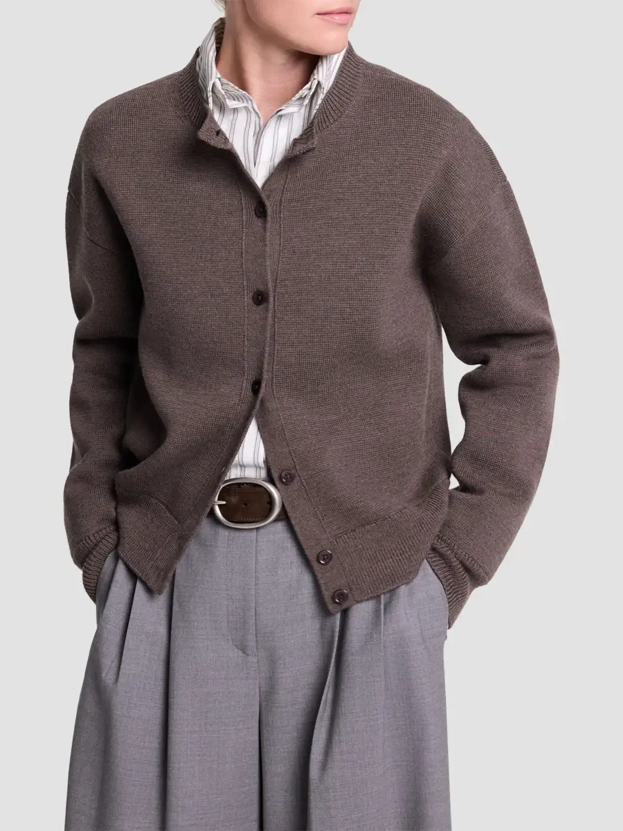 TWP Women's Stay Awhile Wool Cardigan | Thumbnail 4 TWP Women's Stay Awhile Wool Cardigan | Thumbnail 4