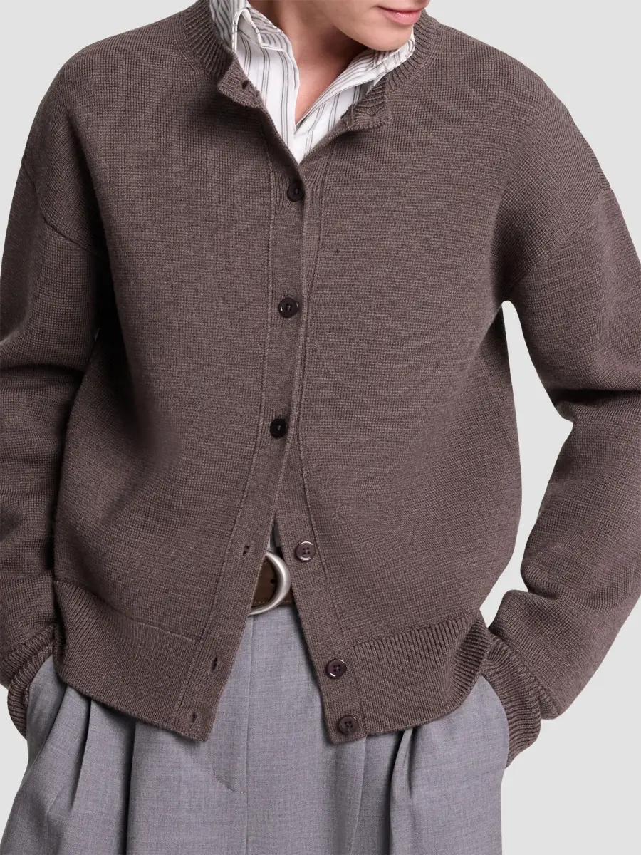 TWP Women's Stay Awhile Wool Cardigan | Thumbnail 5 TWP Women's Stay Awhile Wool Cardigan | Thumbnail 5