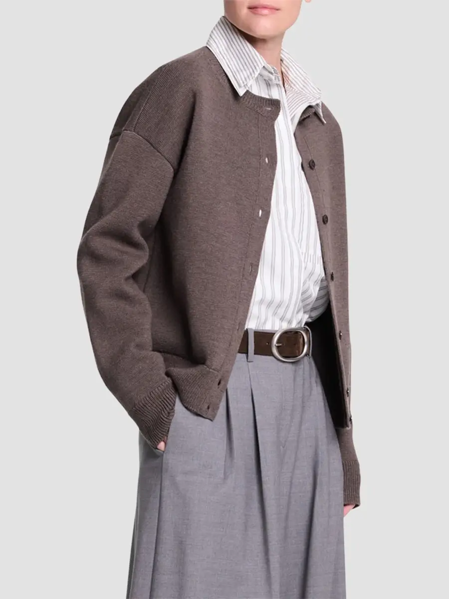 TWP Women's Stay Awhile Wool Cardigan | Thumbnail 6 TWP Women's Stay Awhile Wool Cardigan | Thumbnail 6