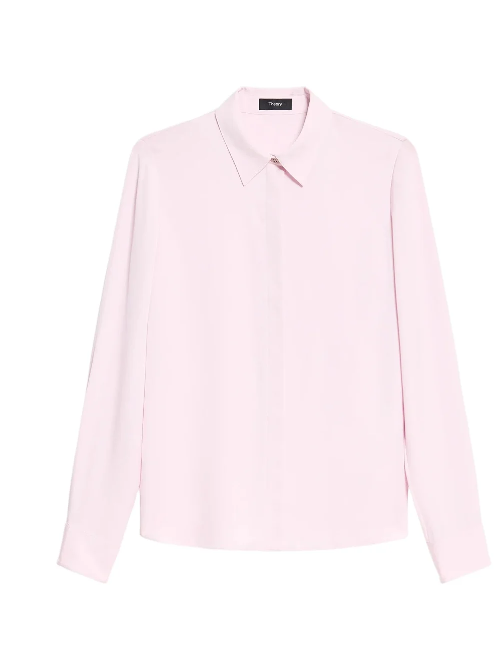 Women's Classic Fitted Silk Shirt Women's Classic Fitted Silk Shirt