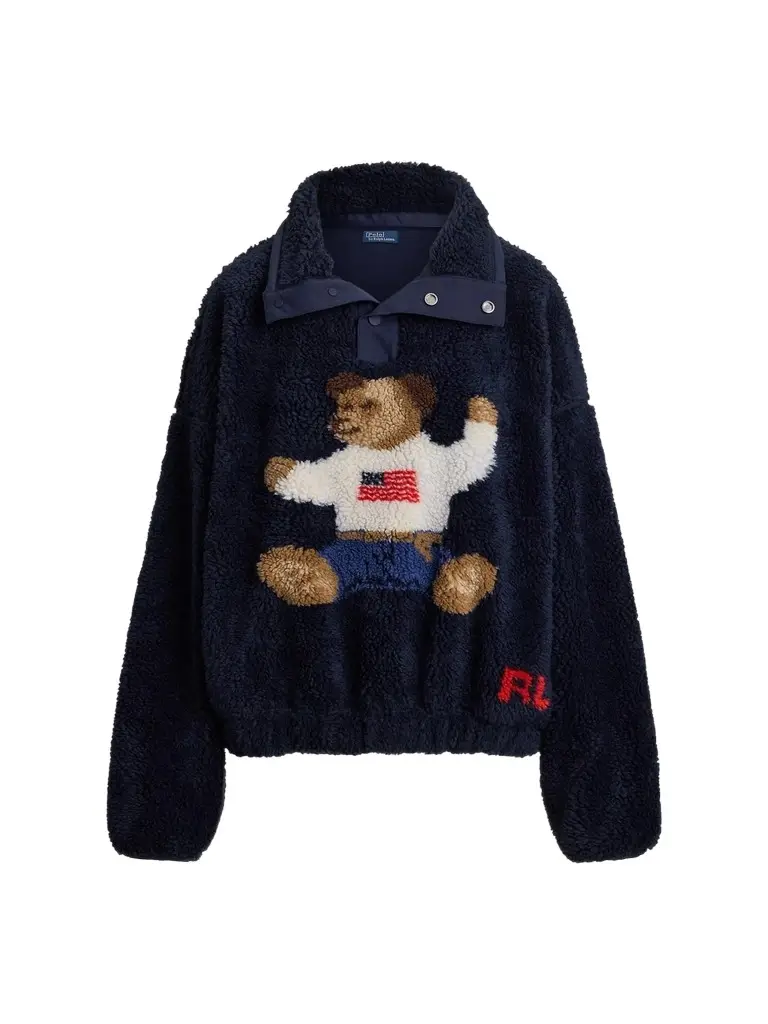 Polo Ralph Lauren Men's Fleece Polo Bear Sweatshirt