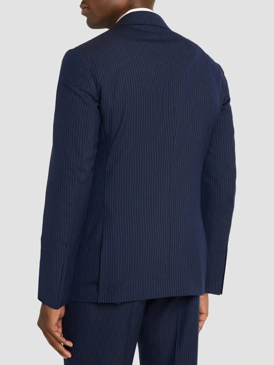 Ralph Lauren Purple Label Men's Kent Hand-Tailored Striped Suit | Thumbnail 3 Ralph Lauren Purple Label Men's Kent Hand-Tailored Striped Suit | Thumbnail 3