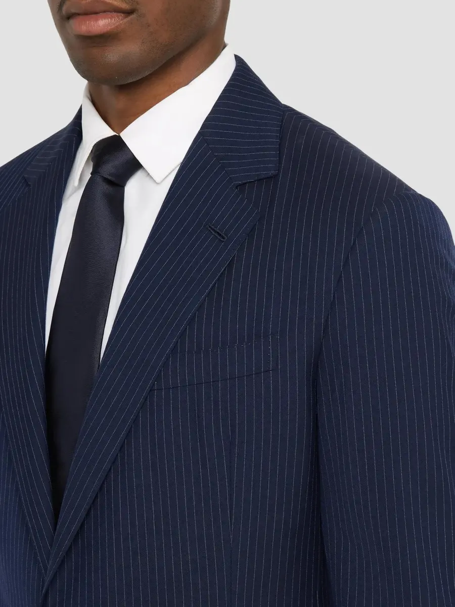 Ralph Lauren Purple Label Men's Kent Hand-Tailored Striped Suit | Thumbnail 5 Ralph Lauren Purple Label Men's Kent Hand-Tailored Striped Suit | Thumbnail 5