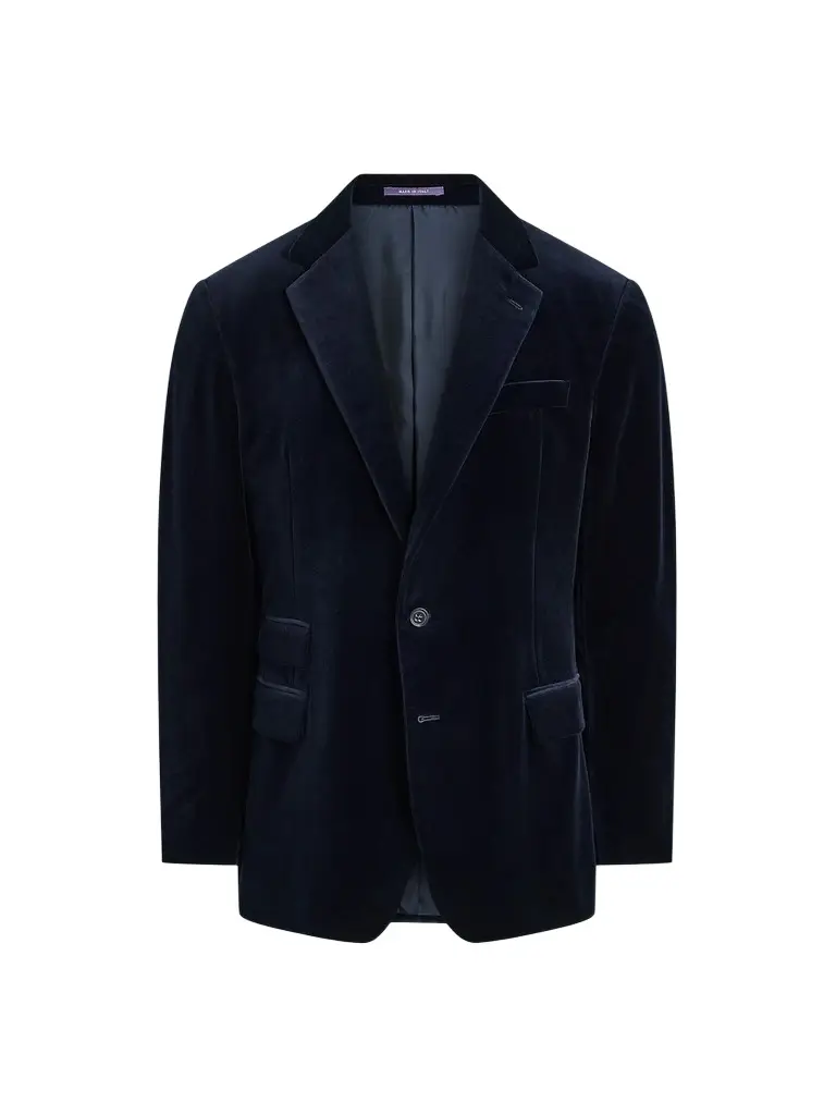 Ralph Lauren Purple Label Men's Kent Hand-Tailored Velvet Jacket