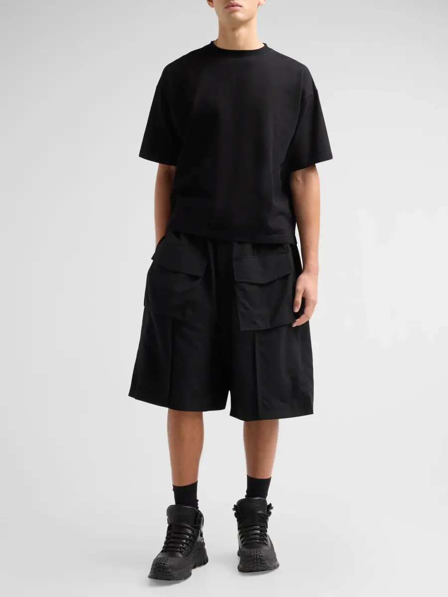 Public School Men Clinton Leather Shorts | Thumbnail 2 Public School Men Clinton Leather Shorts | Thumbnail 2