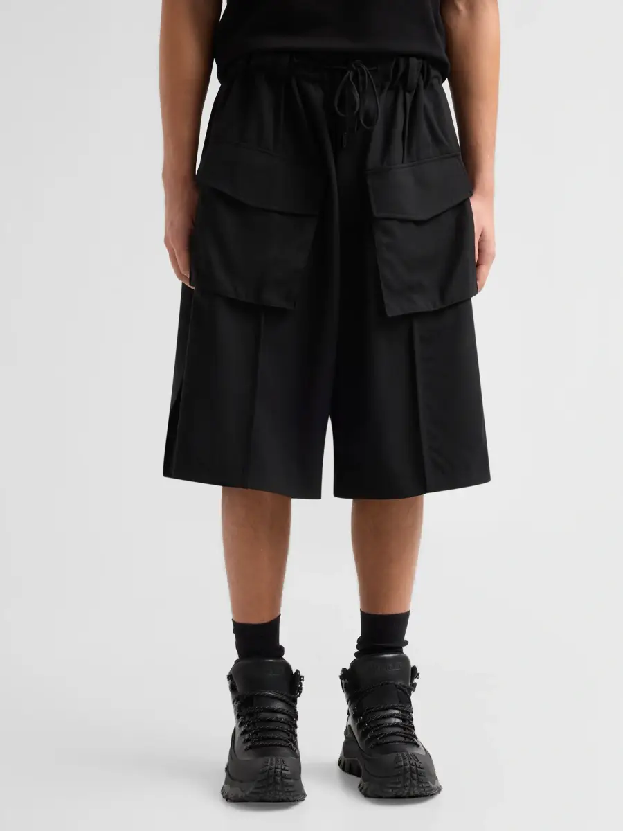 Public School Men Clinton Leather Shorts | Thumbnail 4 Public School Men Clinton Leather Shorts | Thumbnail 4