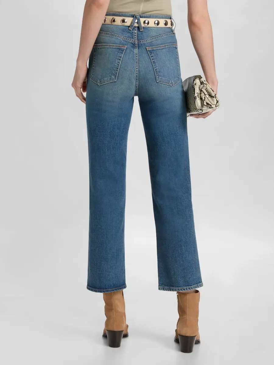 SLVRLAKE Women's London Ankle High-Rise Slim Jeans | Thumbnail 5 SLVRLAKE Women's London Ankle High-Rise Slim Jeans | Thumbnail 5