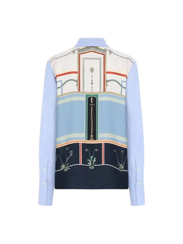 CALLAS MILANO Women's Billie Scarf Back Shirt
