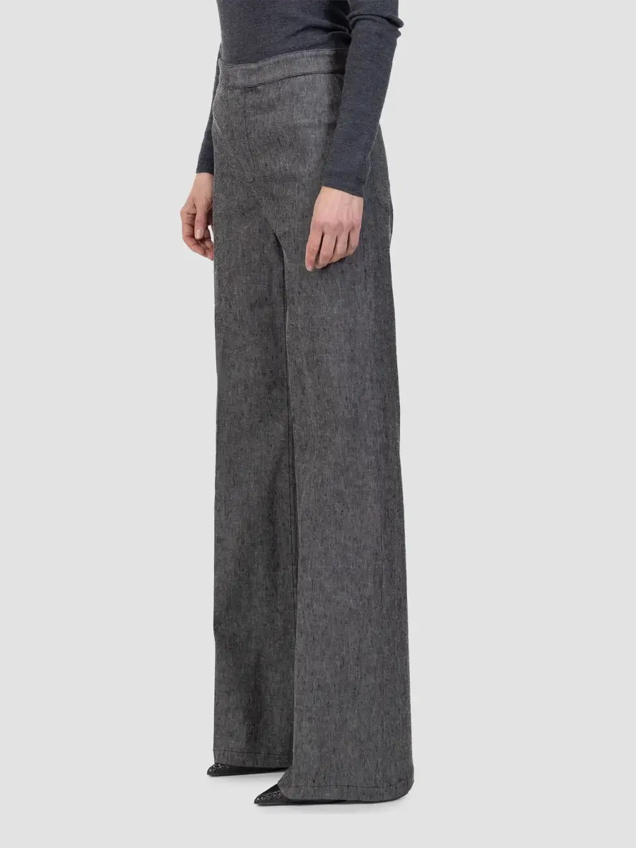CALLAS MILANO Women's Jane Denim Flare Pants | Thumbnail 4 CALLAS MILANO Women's Jane Denim Flare Pants | Thumbnail 4