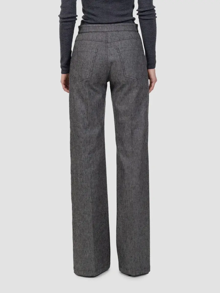 CALLAS MILANO Women's Jane Denim Flare Pants | Thumbnail 5 CALLAS MILANO Women's Jane Denim Flare Pants | Thumbnail 5